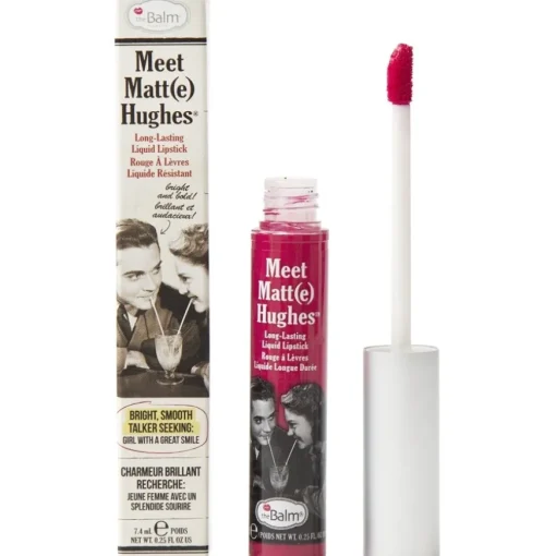 Lip Gloss Long-Lasting Liquid Lipstick Meet Matt(e) Hughes von The Balm