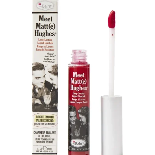 Lip Gloss Long-Lasting Liquid Lipstick Meet Matt(e) Hughes von The Balm
