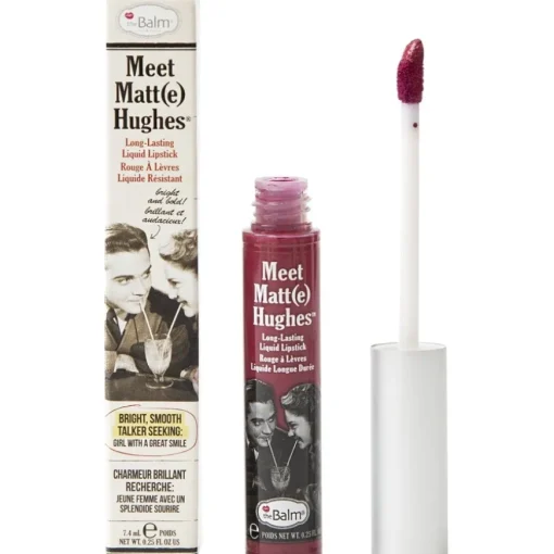 Lip Gloss Long-Lasting Liquid Lipstick Meet Matt(e) Hughes von The Balm