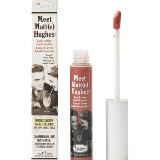 Lip Gloss Long-Lasting Liquid Lipstick Meet Matt(e) Hughes von The Balm
