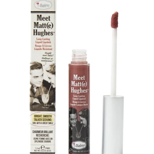 Lip Gloss Long-Lasting Liquid Lipstick Meet Matt(e) Hughes von The Balm