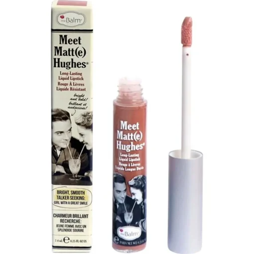 Lip Gloss Long-Lasting Liquid Lipstick Meet Matt(e) Hughes von The Balm
