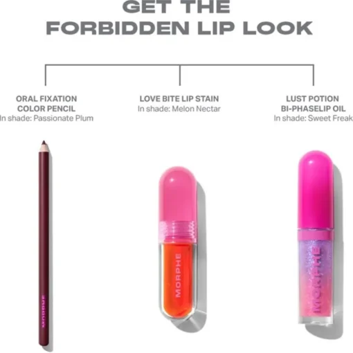 Lip Gloss Lust Potion Bi-Phase Lip Oil Forbidden Collection von Morphe