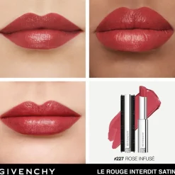 LIPPEN MAKE-UP Le Rouge Interdit Satin von GIVENCHY