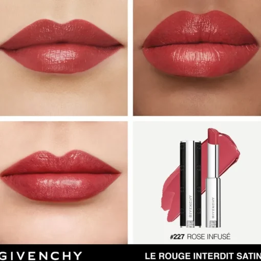 LIPPEN MAKE-UP Le Rouge Interdit Satin von GIVENCHY