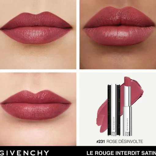 LIPPEN MAKE-UP Le Rouge Interdit Satin von GIVENCHY