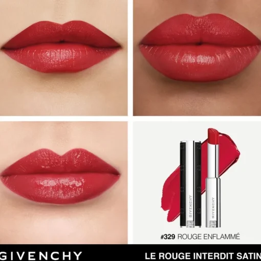 LIPPEN MAKE-UP Le Rouge Interdit Satin von GIVENCHY