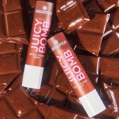 Lippenpflege JUICY BOMB Glossy Butter Balm von Essence