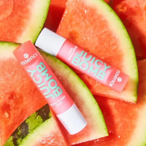 Lippenpflege JUICY BOMB Glossy Butter Balm von Essence
