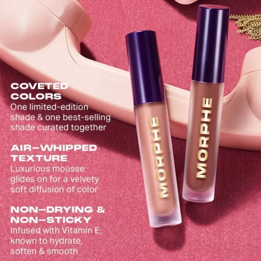 Lippenstift Holiday Collection Soulmatte Lip Duo von Morphe