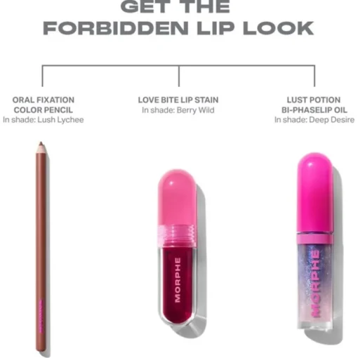 Lippenstift Love Bite Lip Stain Forbidden Collection von Morphe