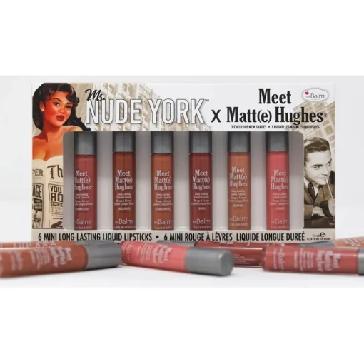Lipstick Ms. Nude York x Triff Matt(e) Hughes von The Balm