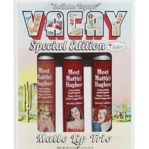 Lipstick Voyage Vacay Trio I'm Vegan von The Balm