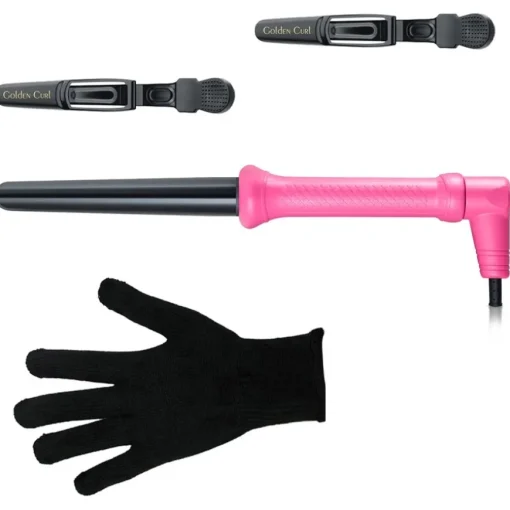 Lockenstäbe The Pink 18-25 mm Curler von Golden Curl