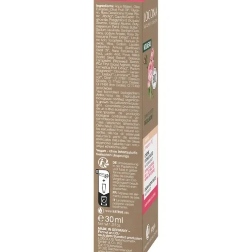 Logona Moisture Lift Straffende Getönte Feuchtigkeitscreme Bio-Rosenextrakt Und Apfelsamenextrakt
