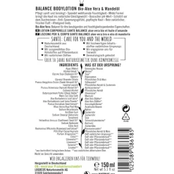 Lotionen Balance Bodylotion Bio-Aloe Vera & Mandelöl von Sante Naturkosmetik