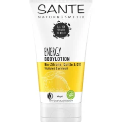 Lotionen Energy Bodylotion Bio-Zitrone & Quitte & Q10 von Sante Naturkosmetik