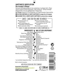 Lotionen Happiness Bodylotion Bio-Orange von Sante Naturkosmetik