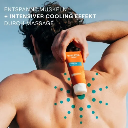 Lotionen Sport Kühlgel Arnika Kühlt sofort, spendet Feuchtigkeit und unterstützt die Muskelentspannung von Weleda
