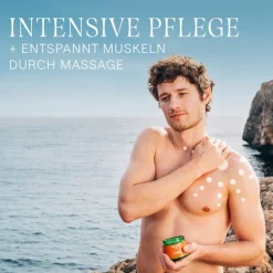 Lotionen Sport Massage Body Butter Arnika Reichhaltige Pflege für eine muskelentspannende Massage von Weleda