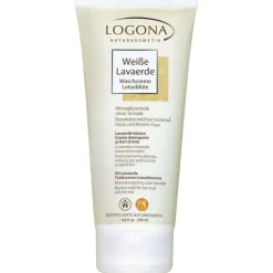 Lotusblüte Weiße Lavaerde Waschcreme von Logona