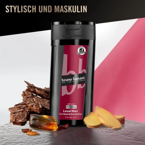 Loyal Man Hair & Body Shower Gel von Bruno Banani