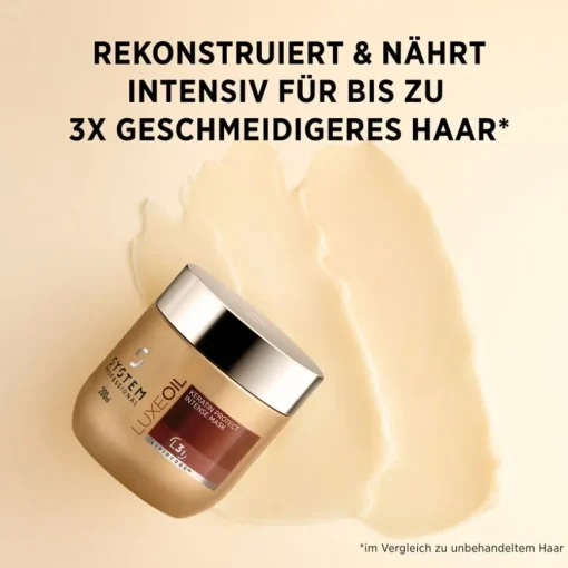 Luxe Oil Keratin Mask von System Professional Lipid Code