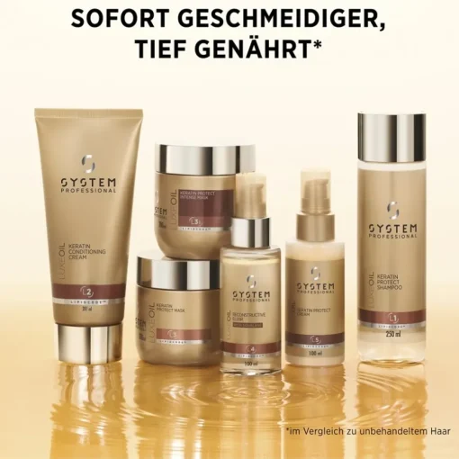 Luxe Oil Keratin Mask von System Professional Lipid Code