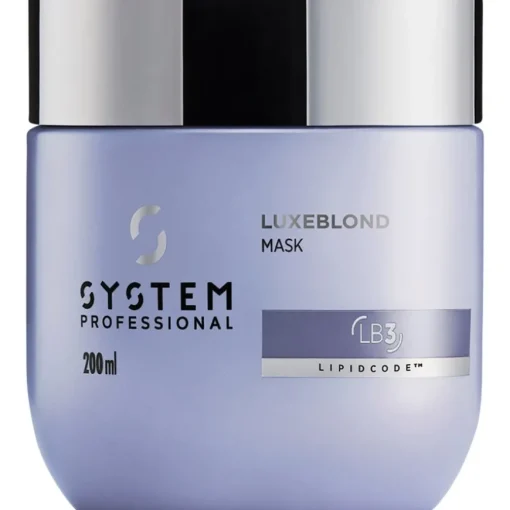 Luxeblond Mask von System Professional Lipid Code
