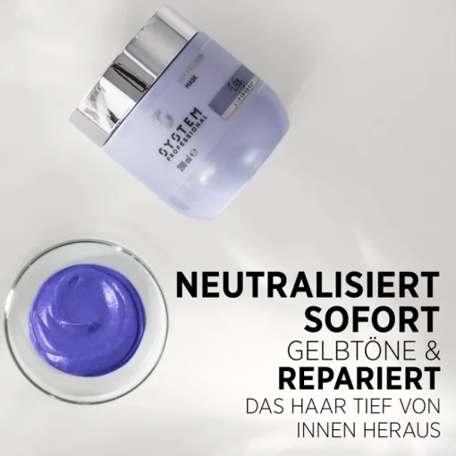 Luxeblond Mask von System Professional Lipid Code