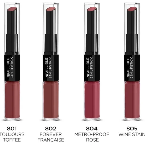 L’Oréal Paris Infallible 2-Step Lipstick