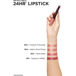 L’Oréal Paris Infallible 2-Step Lipstick
