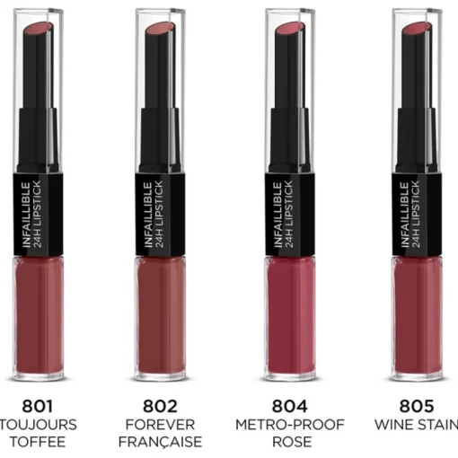 L’Oréal Paris Infallible 2-Step Lipstick