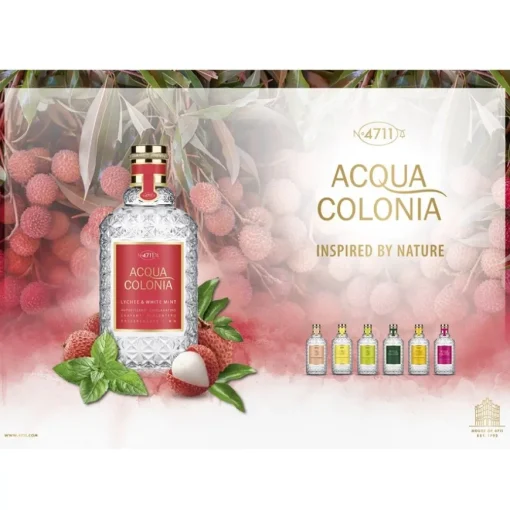 Lychee & White Mint Eau de Cologne Spray von 4711 Acqua Colonia
