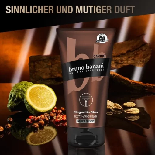 Magnetic Man Body Shaving Cream von Bruno Banani