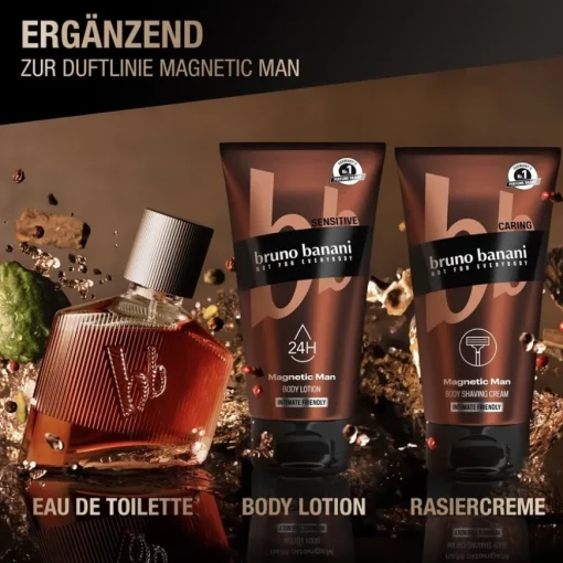 Magnetic Man Body Shaving Cream von Bruno Banani