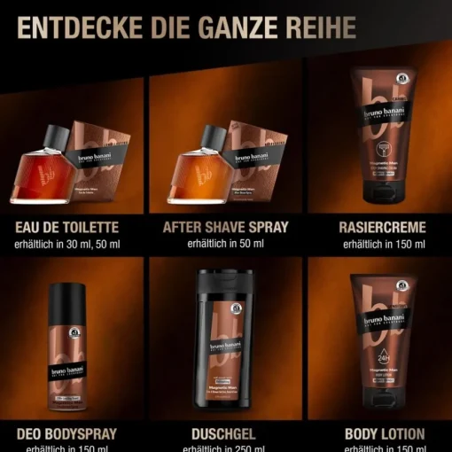 Magnetic Man Body Shaving Cream von Bruno Banani