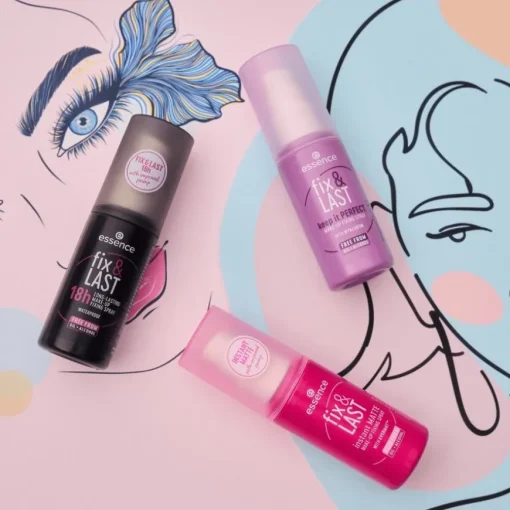 Make-up Fix & Last 18h Long-Lasting Make-Up Fixing Spray von Essence
