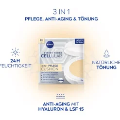 Make-up Hyaluron Cellular Expert Finish 3in1 Pflege Cushion von NIVEA