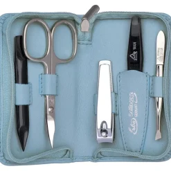 Manicure Etuis Manicure Etui, 5-teilig, Meerblau von ERBE