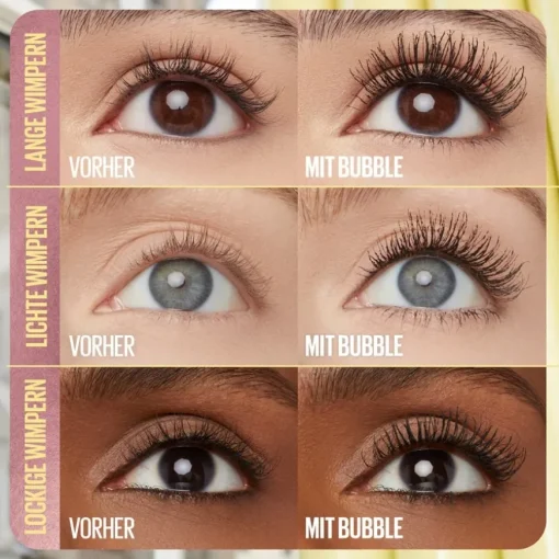 Mascara Colossal Bubble Mascara Black von Maybelline New York