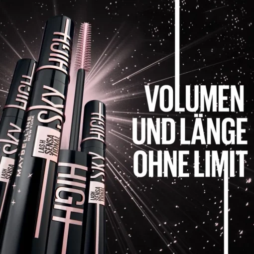 Mascara Sensational Sky High Cosmic Black Mascara von Maybelline New York