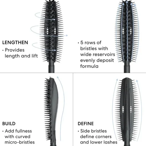 Mascara Strength & Length Serum-Infused Mascara von bareMinerals