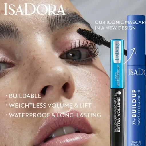 Mascara The Build-Up Mascara Extra Volume Waterproof von Isadora