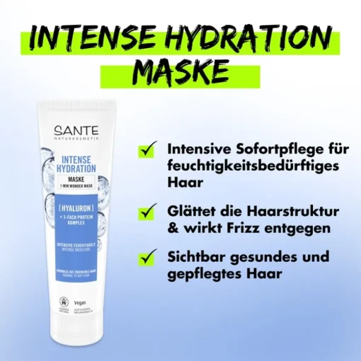 Maske Intense Hydration Maske von Sante Naturkosmetik