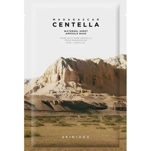 Maske Madagascar Centella Watergel Sheet Ampoule Mask von Skin1004