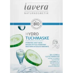 Masken Hydro Tuchmaske Bio-Gurke & Gletscherwasser von Lavera