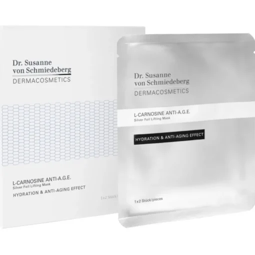 Masken L-Carnosine Anti-A.G.E. Silver Foil Lifting Mask von Dr. Susanne von Schmiedeberg