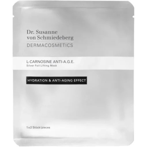 Masken L-Carnosine Anti-A.G.E. Silver Foil Lifting Mask von Dr. Susanne von Schmiedeberg