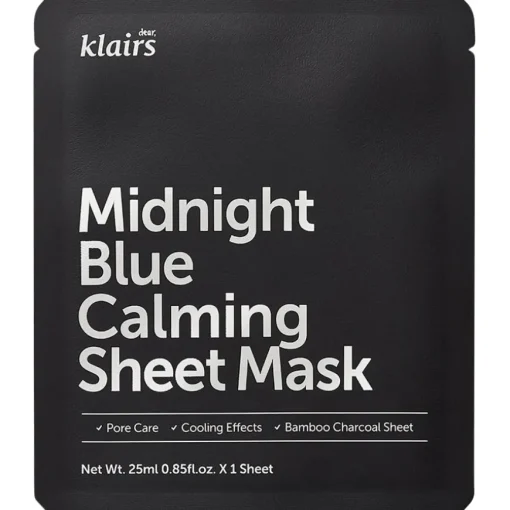 Masken Midnight Blue Calming Sheet Mask von Klairs
